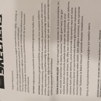 Boyner Online Mağazasından Skechers Erkek Spor Ayakkabı Aldım