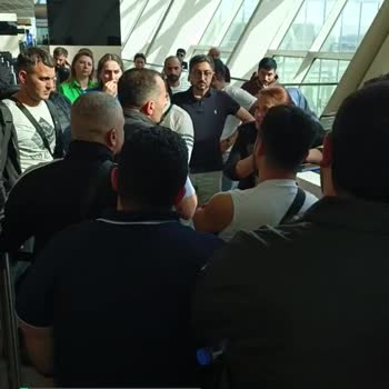 Ajet (Anadolu Jet) Azerbaycan'dan Türkiye'ye Giden Uçak