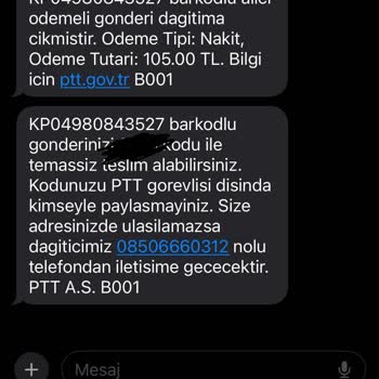 PTT Kargo Ürünü Zamanında Teslim Etmedi