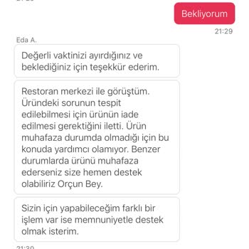 TAB Gıda Eksik Ürün Gönderiyor