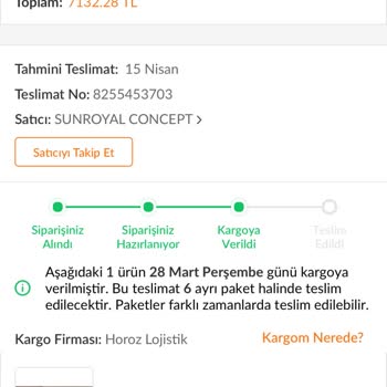 Horoz Lojistik Eksik Ve Geciken Kargo