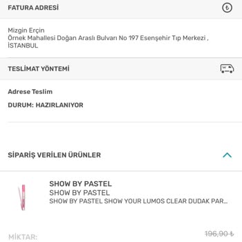 Watsons'da Geç Kargo Hayal Kırıklığı