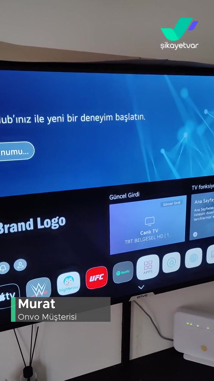 Onvo 50' LED Webos Apps Arızası! videonun kapak resmi