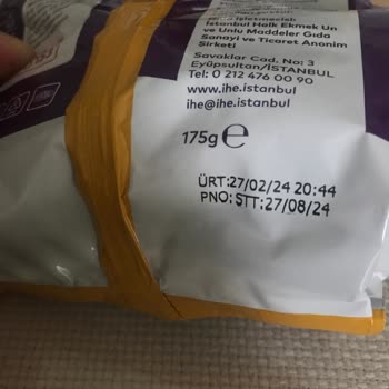İstanbul Halk Ekmek Minnak Bebek Bisküvisi Kimyasal Madde Tadı Var!