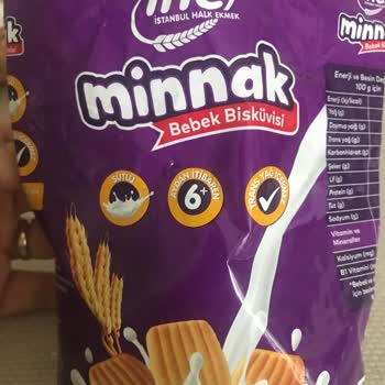 İstanbul Halk Ekmek Minnak Bebek Bisküvisi Kimyasal Madde Tadı Var!