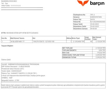 Barçın Spor Kocaeli Symbol AVM Nike Şubesinden Aldığım Ayakkabı