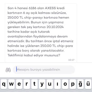 Akbank Canlı Desteğin Kafasına Göre Ücret Değiştirmesi