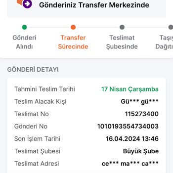 Trendyol Express Trendyol'da Kargo Gecikmesi İle İlgili Şikayet