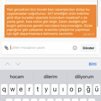 Migros Sorunumu Burada Çözmediği Takdirde Gerekli Yerlere Başvuracağım