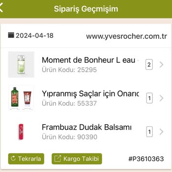 Yves Rocher Marka Parfüm Neredeyse Yarısı Sıkılmış