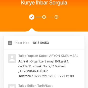 MNG Kargo Kurye Talebiyle Kurye Gelmiyor