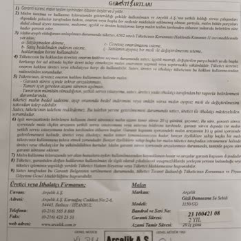 Arçelik 1150 GD Su Sebili