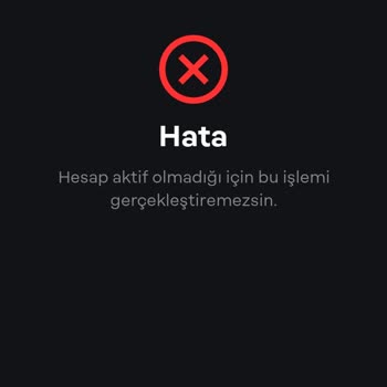 Papara Hesabımı Aktif Edemiyorum