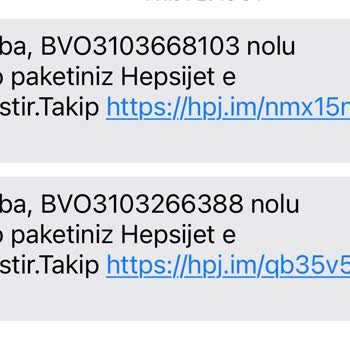 hepsiJET Jumbo'dan Aldığım Kargom Ortada Yok