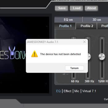 James Donkey Driver Kulaklığı Algılamıyor