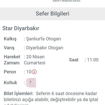 Star Diyarbakır Saatinde Hareket Etmedi