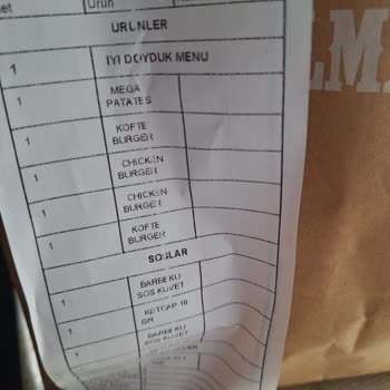Saloon Burger Yanlış Sipariş Getirmiş!