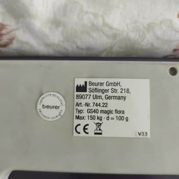 Beurer Ayağı Çürüyen Baskül