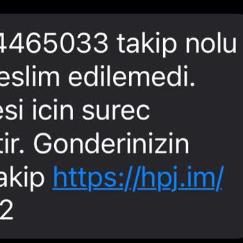 Hepsijet Firması Mağdurum Adreste Olduğum Halde Kargo Teslim Etmemesi