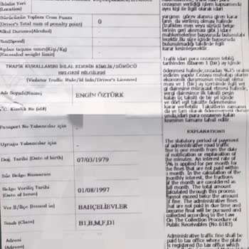 Martı Tag Sürücü Cezasını Karşılamıyor!