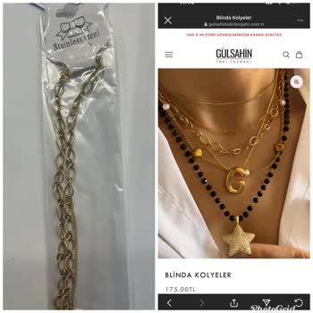 Gülşah'ın Takı Tezgahı Hayal Kırıklığı: Görselle Farklı Gelen Kolye