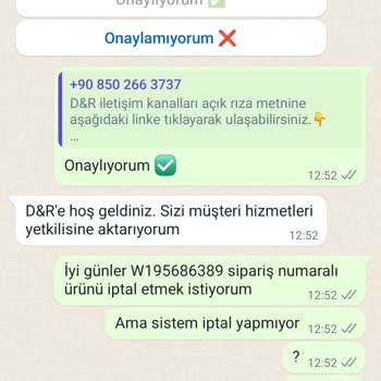 D&R Müşteri Hizmetlerinin İlgisizliği