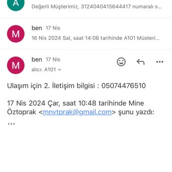 A101 Gereksiz Yere Sipariş İptal Etti