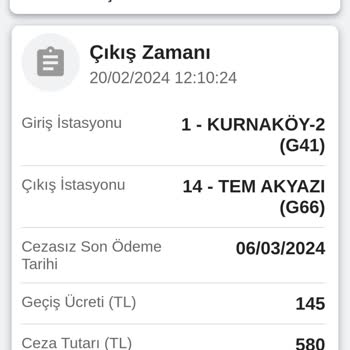 Kuzey Marmara Otoyolu Cezalar İnsanlık Dışı