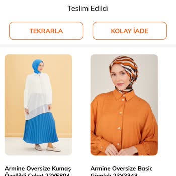 Armine Eksik Ürün Gönderdi