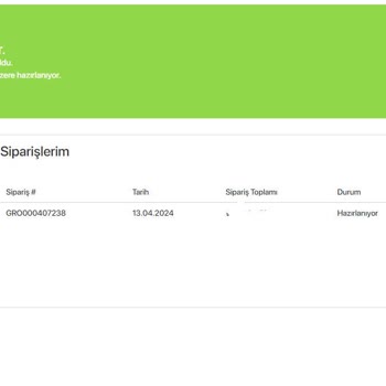 Gürgençler'den Alınan Ürünün Kargoya Verilmemesi