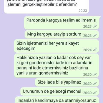 Lntstep Sahte Ayakkabı Müşteri Hizmetleri Çok Kötü İlgisiz