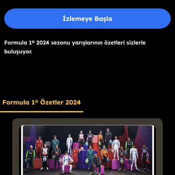 TOD Tv Tod Formula 1 Yayın Tekrarını İzleyemiyorum