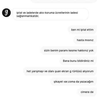 Gardırop Haksız Kazanç Uygulaması