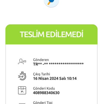 Yurtiçi Kargo Ürünlü Şubesi Ürünümü Teslim Etmiyor