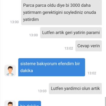 Padişahbet Paramı Geri Ödeyin