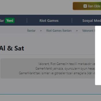 GamerMarkt Hesabım Çalındı Yardım Edin