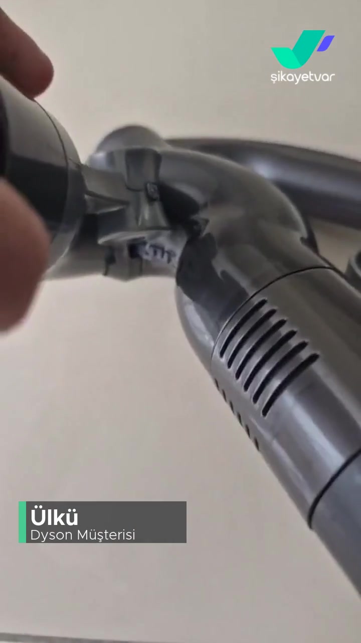 Dyson Absolute 2 Süpürgemin Tutma Kısmı Kırıldı videonun kapak resmi
