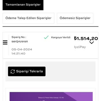 Carpexonline Siparişimi Göndermiyor