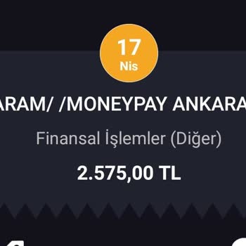 MoneyPay Ankara TR Şirketi Paramı Aldı