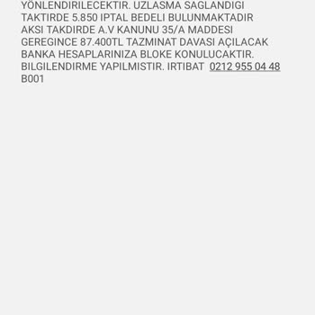 ERESTA (SMS) Eresta SMS 0212 955 04 48