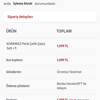 Öz Çeyiz (ozceyiz.com) İnternet Alışverişinde Beklenmedik Sorunlar