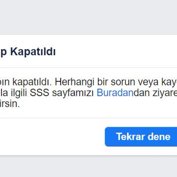 Facebook Çalınan Facebook Hesabım