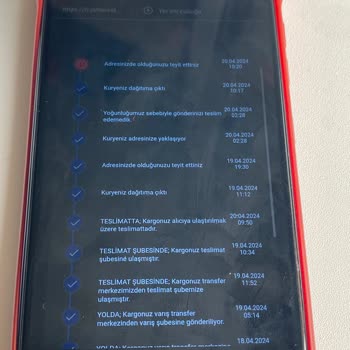 Aras Kargo Mersin Mezitli Şubesinin Sorumsuzluğu