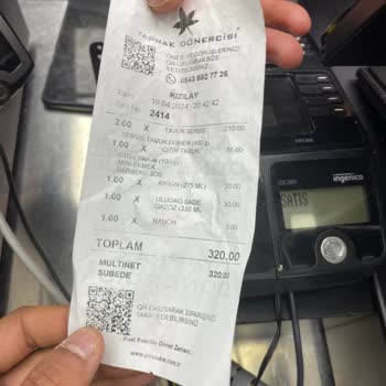 Yaprak Dönercisi Restoranda Eksik Porsiyon Sorunu