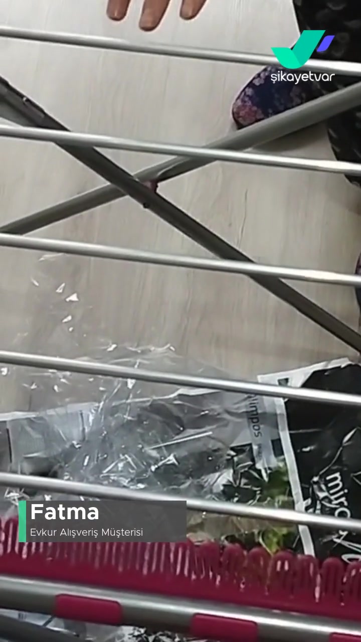 Evkur Demetevler Şubeden Alınan Çamaşırlık Kalitesiz! videonun kapak resmi