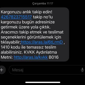 Aras Kargo Alıcıdan Habersiz İade Ediyor