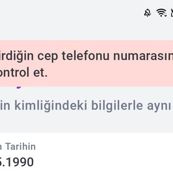 Tom Pay Telefon Numarası Hatası
