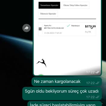 BenimPabucum Ürün Teslim Edilmemesi Ve İade Yapılmaması