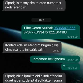 BenimPabucum Ürün Teslim Edilmemesi Ve İade Yapılmaması
