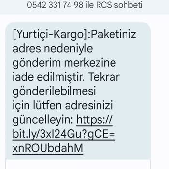 E-ticaret Marka Taklidiyle Dolandırıcılık Sahte Mesaj Uyarısı